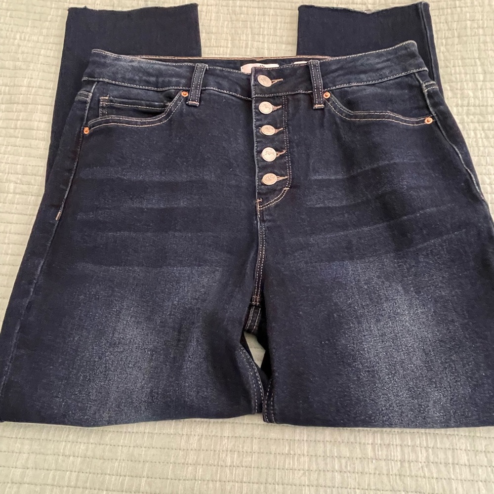 Royalty High Rise Straight Jeans